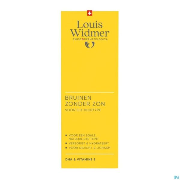 Widmer sun autobronzant parf 100ml