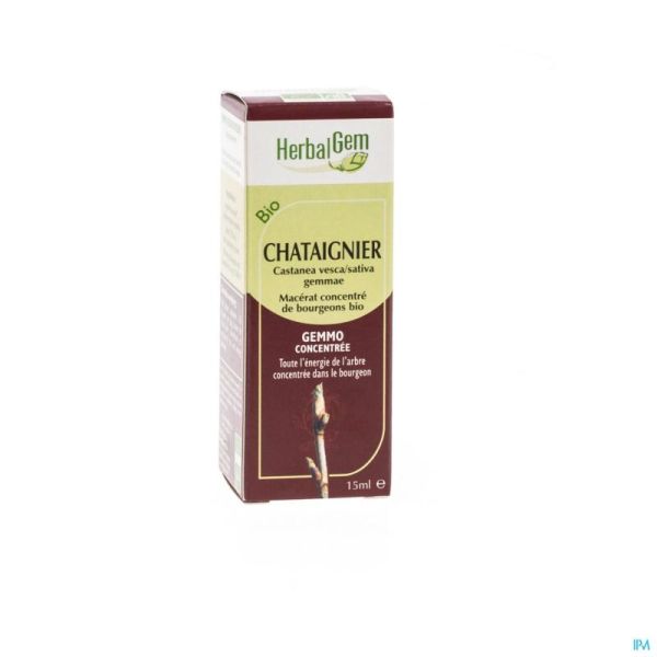 Herbalgem chataignier    macerat 15ml