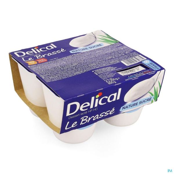 Delical le brasse nature 4x200g