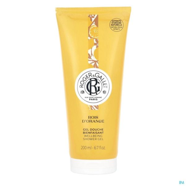 Roger&gallet bois orange gel douche 200ml