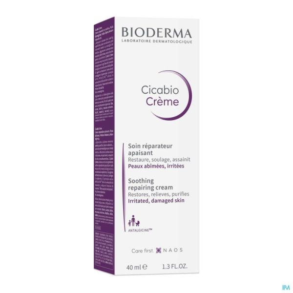 Bioderma cicabio creme peau lesee    40ml