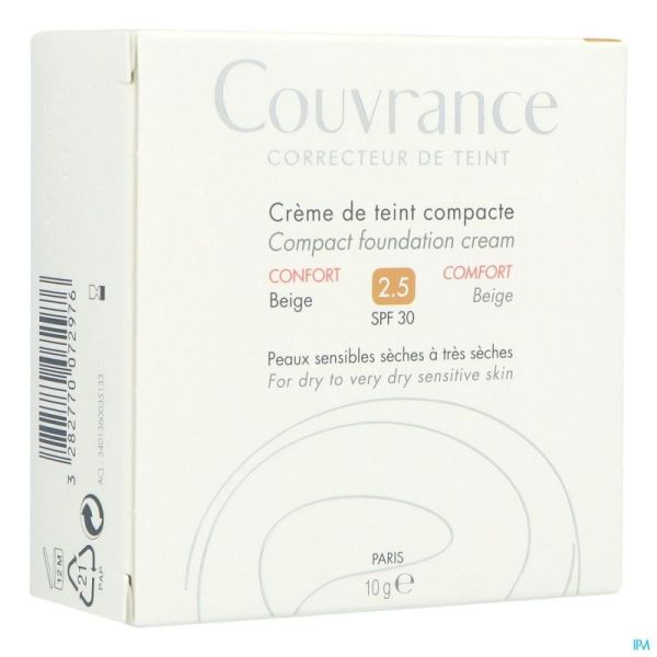 Avene couvrance cr teint comp.025 beige conf.  10g