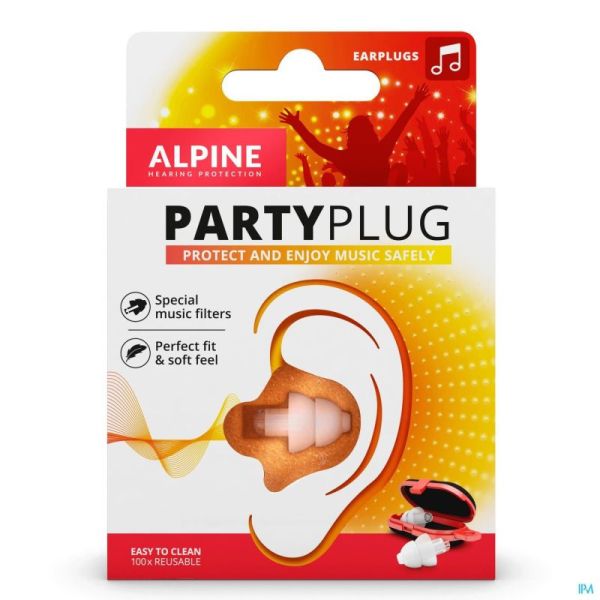 Alpine party bouchon oreille 1p    labophar