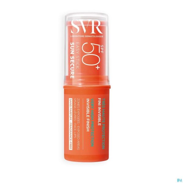 Svr sun secure easy stick spf50+ 10g nf