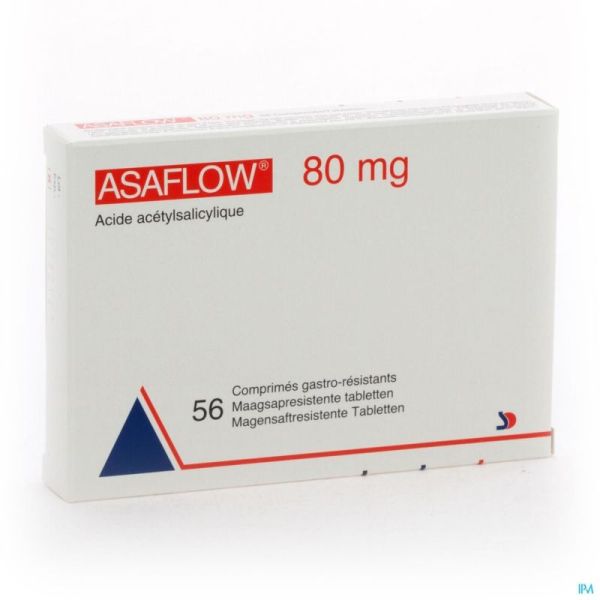 Asaflow  80mg comp gastro resist bli  56x 80mg