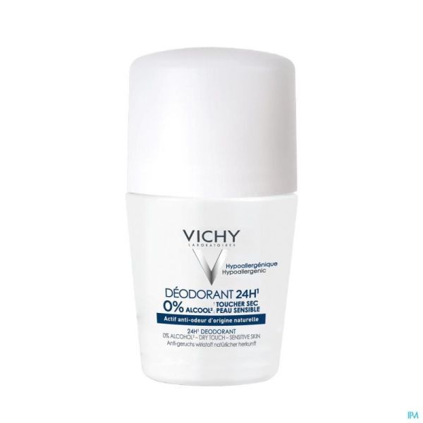 Vichy deo p react. s/sel alu bille 24h 50ml