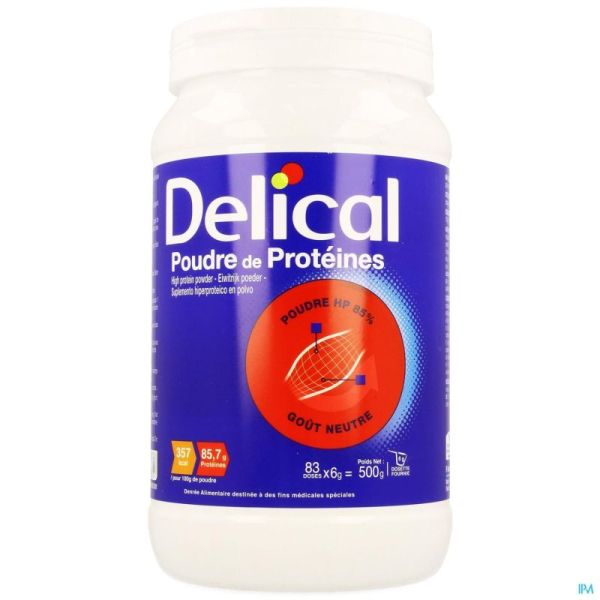 Delical proteines    pdr 500g nf