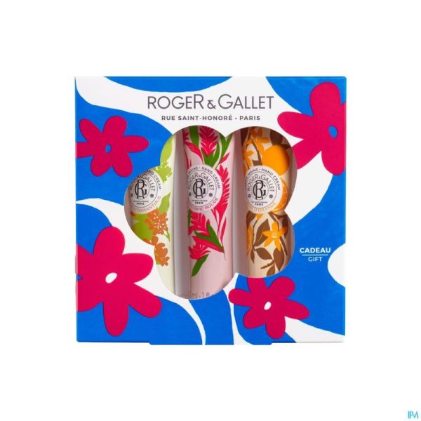 Roger&gallet fleur osm cr mains energ. 3x30ml