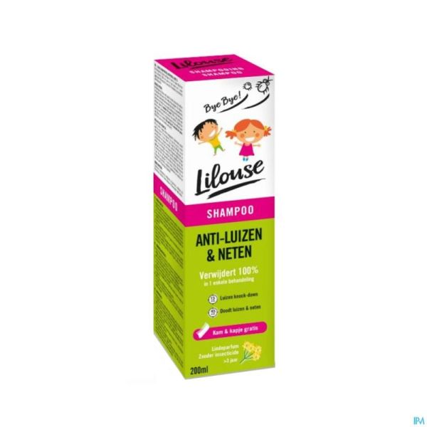 Lilouse shampoo a/poux lentes 200ml
