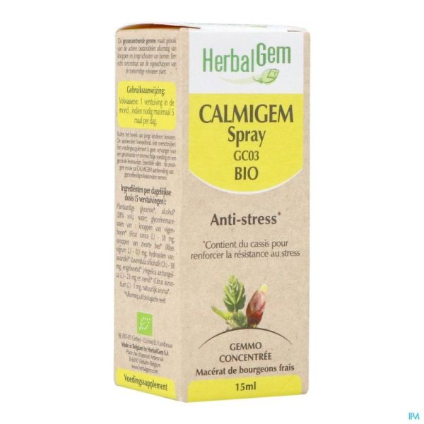 Herbalgem calmigem spray bio   15ml