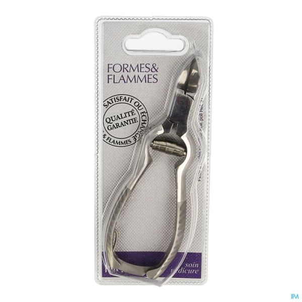 Formes&flammes  31 pince ongles secateur 13,5cm