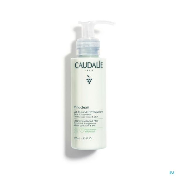 Caudalie vinoclean lait amande demaquillant 100ml
