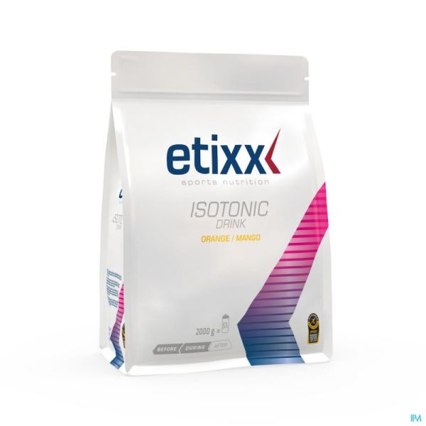 Etixx isotonic orange-mango    pouch  2kg