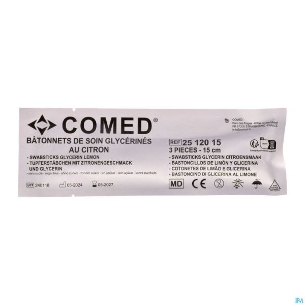 Sonora coton  swabs imbibes glycerine&citron 3p
