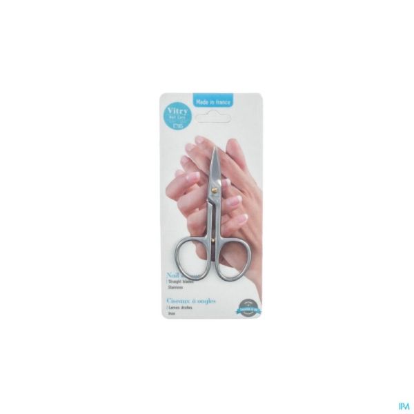 Vitry classic ciseaux ongles droit inox    1007