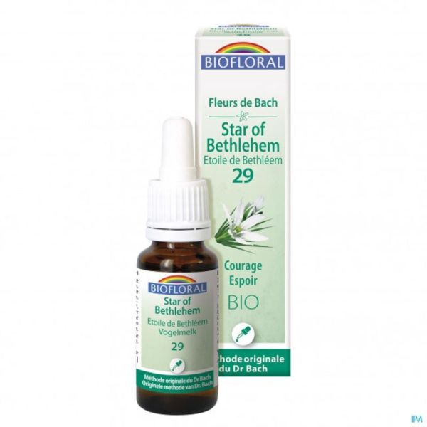 Fleurs de bach 29 star bethleem bio   20ml demeter