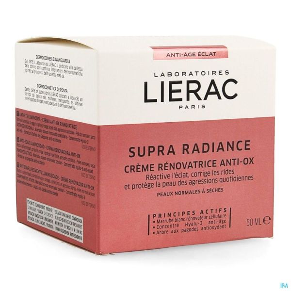 Lierac supra radiance creme    pot  50ml