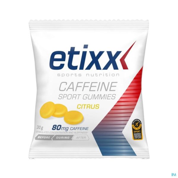 Etixx Caffeine Sport Gummies 30g