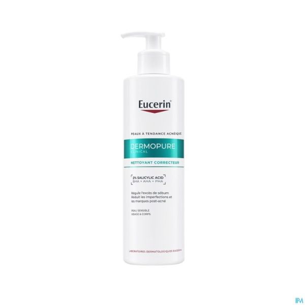 Eucerin dermopure clinic.nettoyant correct. 400ml