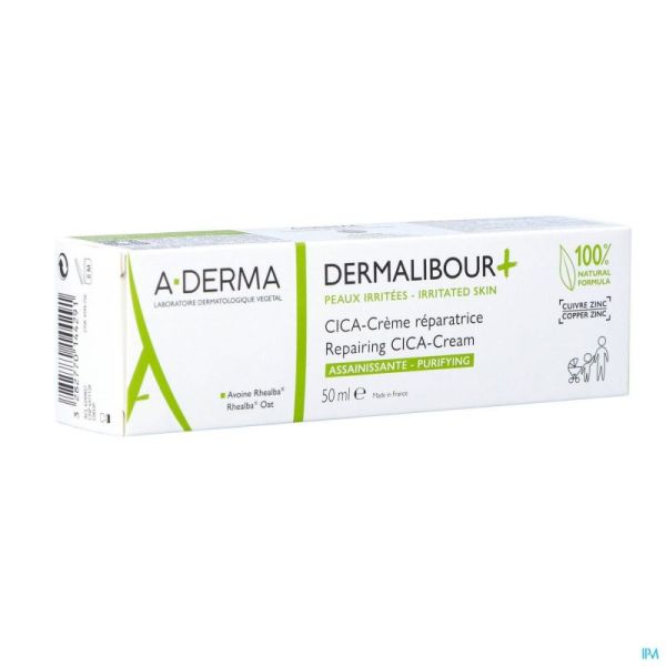 Aderma dermalibour+ cicacreme reparatrice 50ml