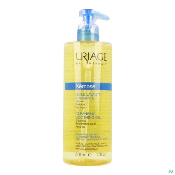 Uriage xemose huile lavante apaisante    500ml