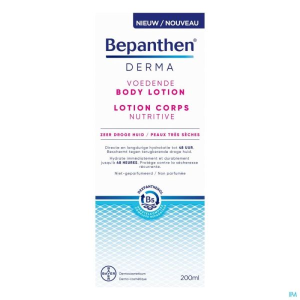 Bepanthen Derma Lotion Corps Nutritive Fl 200ml