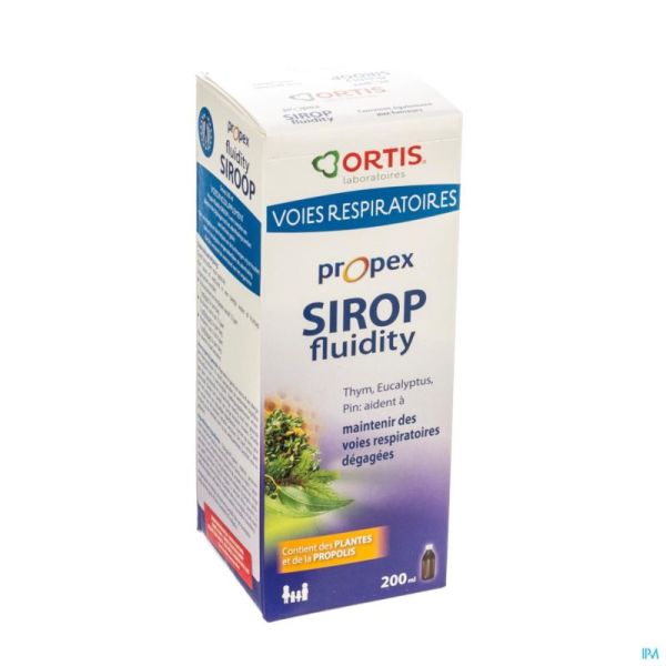 Ortis propex sirop fluidifiant 200ml