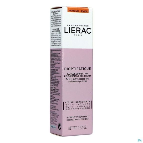 Lierac dioptifatigue    tube  15ml