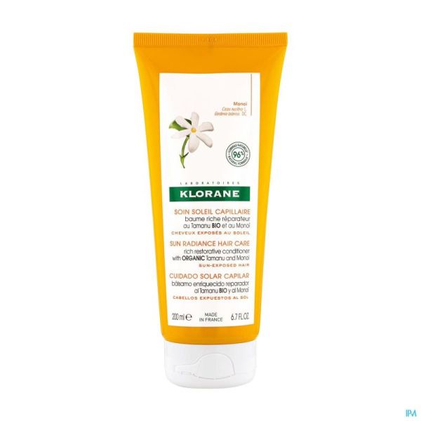 Klorane capil. baume riche reparateur cheveux200ml