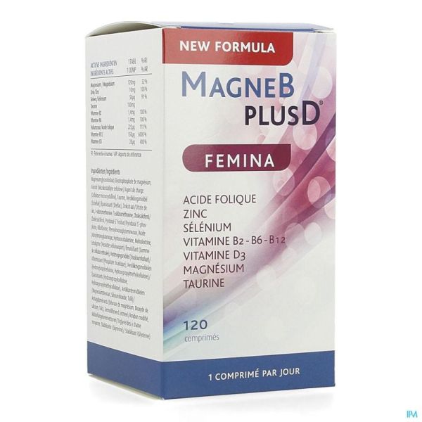 Magnebplusd femina    comp 120 nf labophar