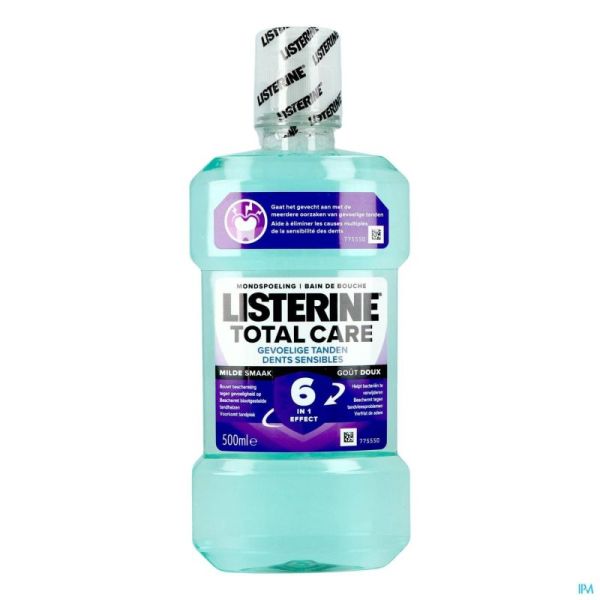 Listerine Total Care Dents Sensibles 500ml Nf