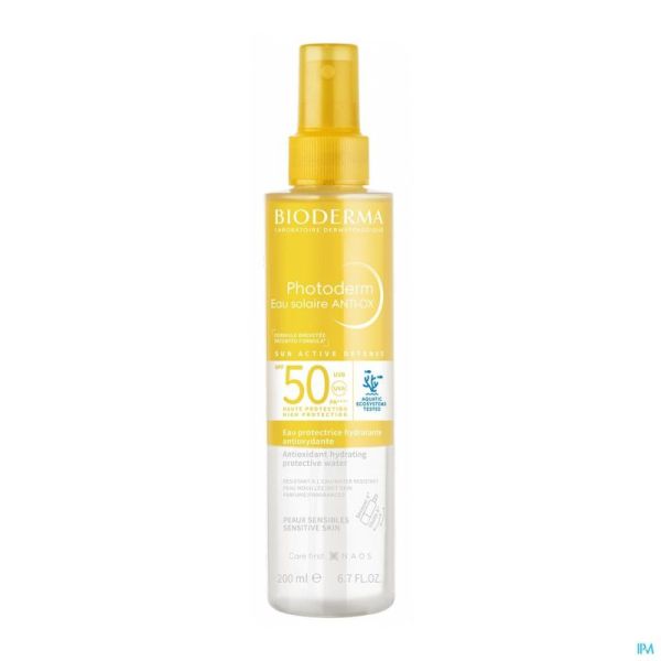 Bioderma Photoderm Eau Solaire A/ox. Ip50+ 200ml