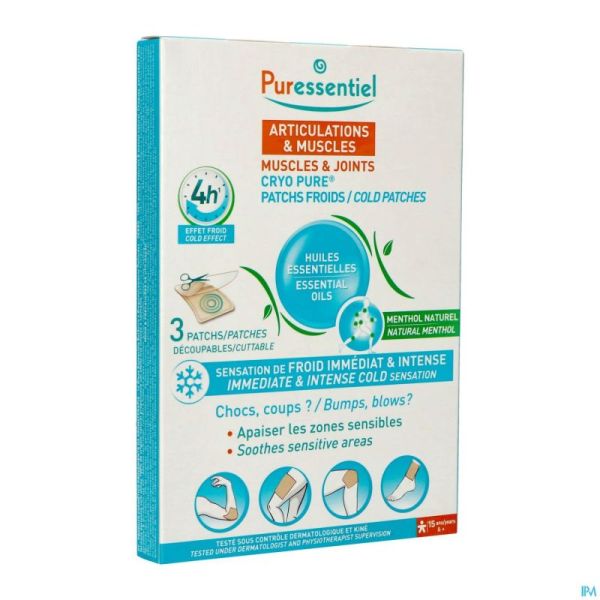 Puressentiel articulation cryo pure patch froid 3