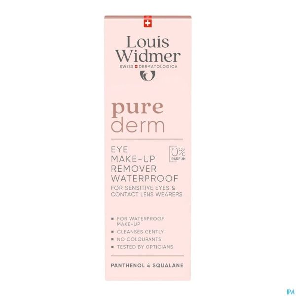 Widmer pured demaq yeux waterproof n/parf 100ml