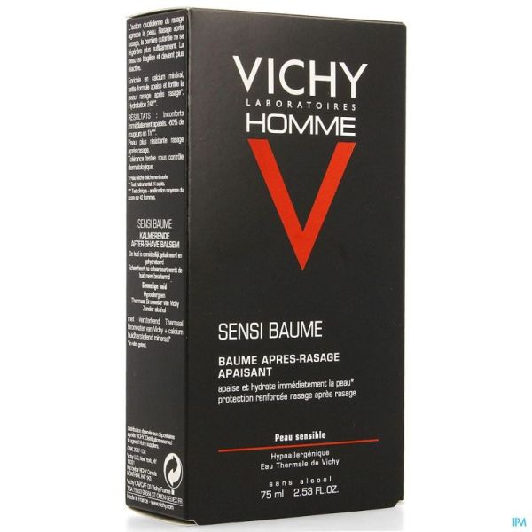 Vichy homme sensibaume mineral 75ml