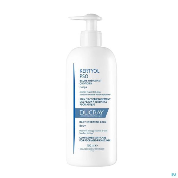 Ducray kertyol pso baume hydratant quotidien 400ml