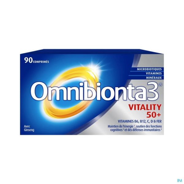 Omnibionta 3 vitality 50+   comp 90