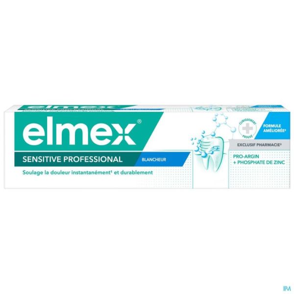 Elmex sensitive profess. dentifrice blancheur 75ml