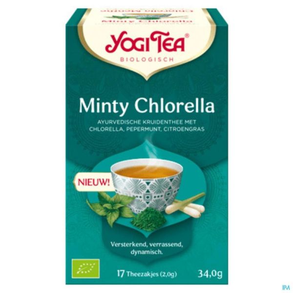 Yogi the chlorella menthe bio    sach 17