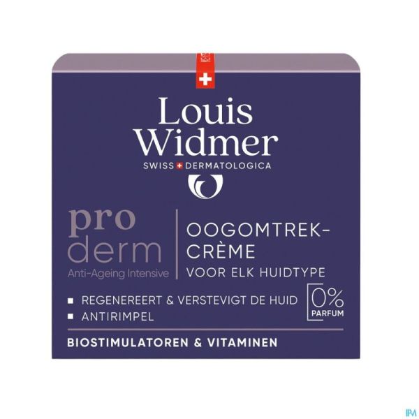 Widmer prod creme contour yeux n/parf 30ml