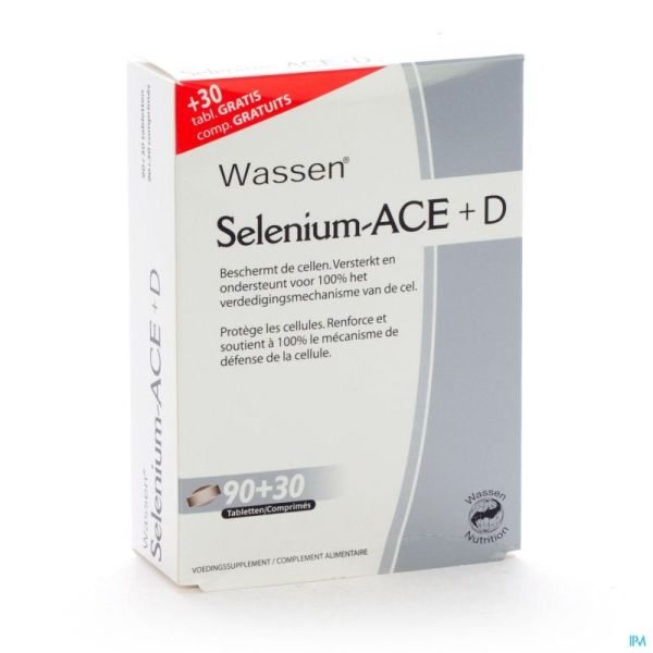 Selenium-ace+d comp 120 (90+30gratis) 5777 revogan