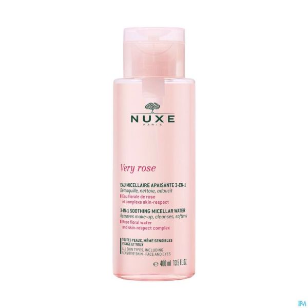 Nuxe very rose eau micel. apaisante 3en1 400ml nf
