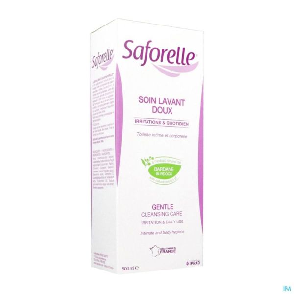 Saforelle soin lavant doux sol fl 500ml