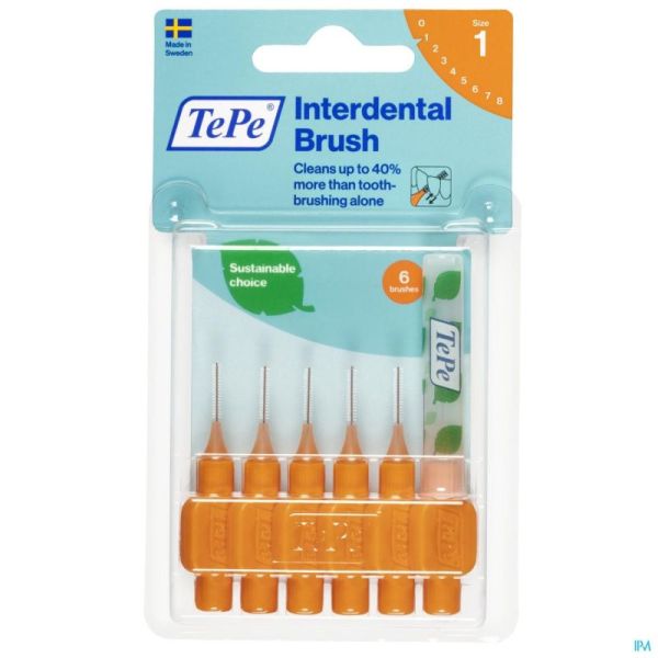 Tepe Interdental Brush 0,45mm Orange 6